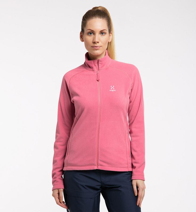 Haglöfs Womens Astro Fleece Pink New Zealand 49865OFQG